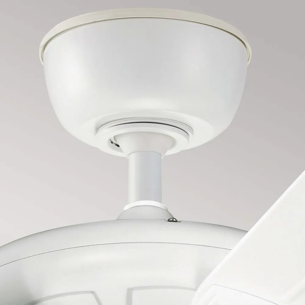 KICHLER Loftventilatorer > Loftventilator Kevlar 42 IP44, hvid, Ø 107 cm