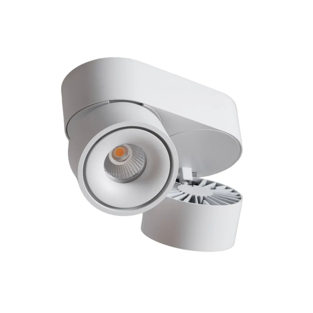 LOOM DESIGN Gang|Loftlamper > Aim LED-loftspot 2 lyskilder hvid