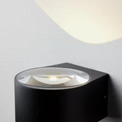 LOOM DESIGN Væg- Og Spejllamper|Væglamper > Frey LED-væglampe IP65 2x6W sort