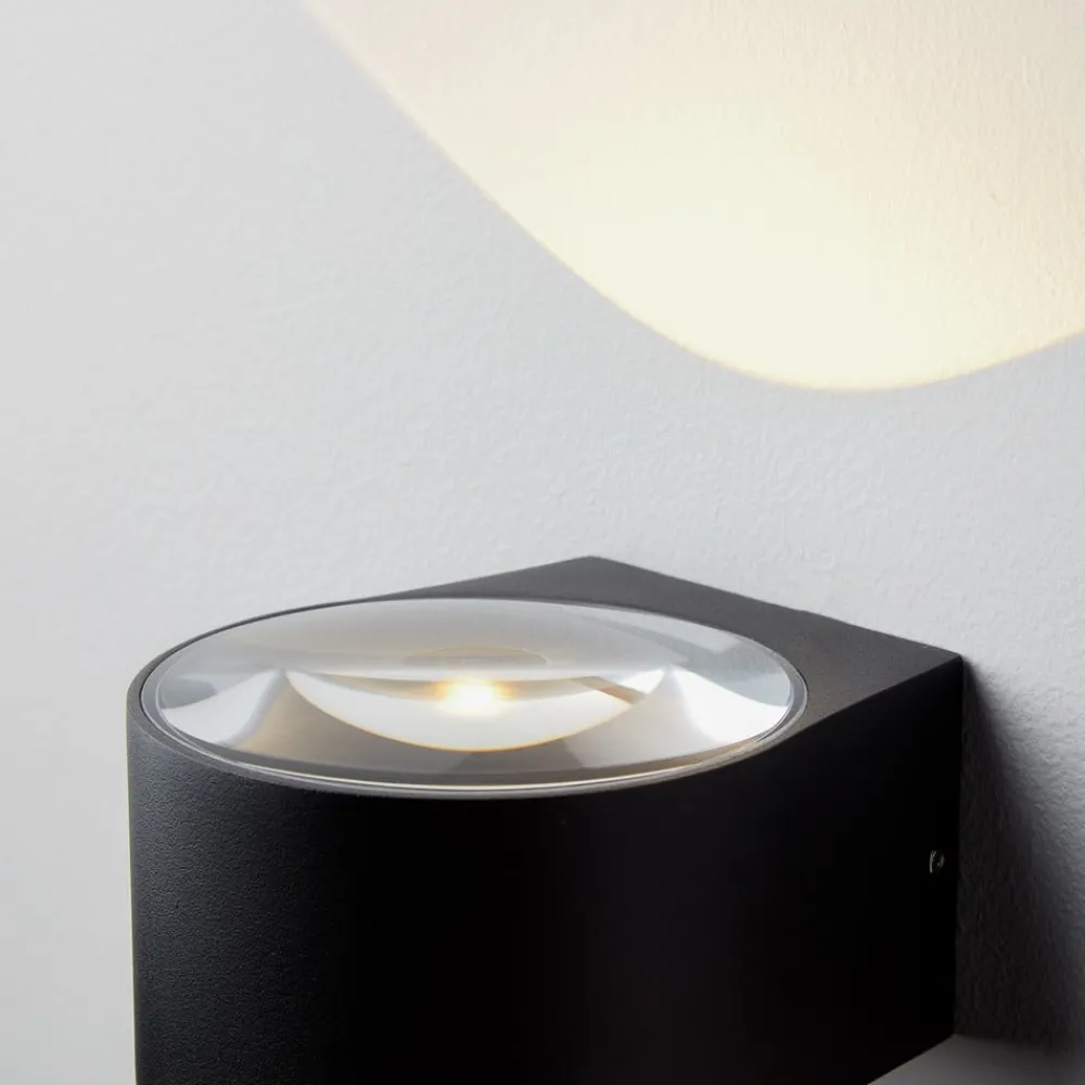 LOOM DESIGN Væg- Og Spejllamper|Væglamper > Frey LED-væglampe IP65 2x6W sort