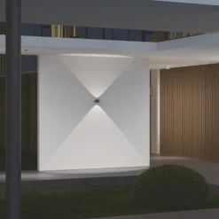 LOOM DESIGN Væg- Og Spejllamper|Væglamper > Frey LED-væglampe IP65 2x6W sort