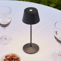 LOOM DESIGN Dekorationsbelysning|Terrassebelysning > LED genopladelig bordlampe Modi Micro, IP65, sort