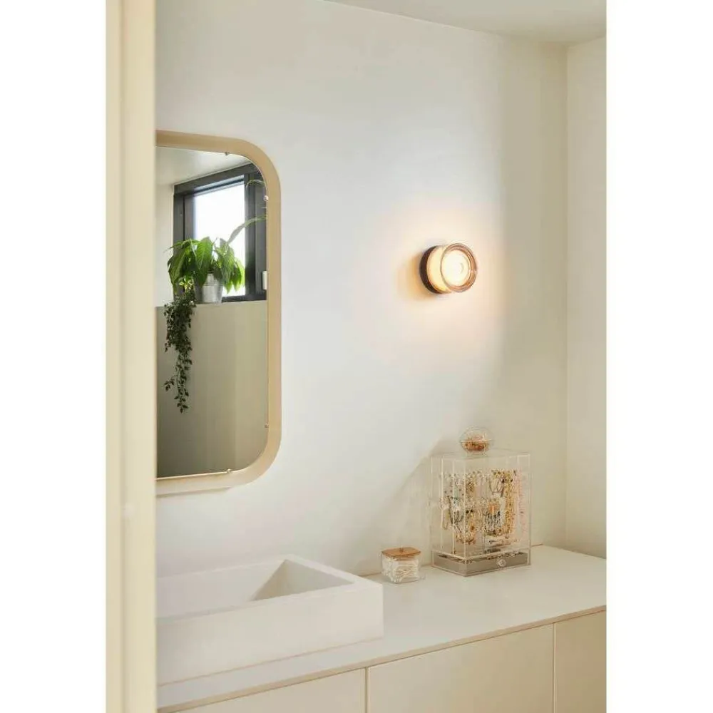 Udendørs Loftlamper|Væg- Og Spejllamper ^ LOOM DESIGN LED-loftlampe Otto Wave, ravfarvet, IP65