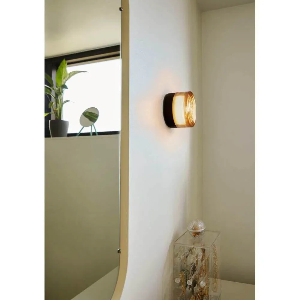 Udendørs Loftlamper|Væg- Og Spejllamper ^ LOOM DESIGN LED-loftlampe Otto Wave, ravfarvet, IP65