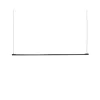 LOOM DESIGN Pendellamper|Pendellamper > LED-pendellampe Straw 150, sort, aluminium