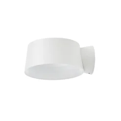 Væglamper ^ LOOM DESIGN LED-væglampe Cookie, hvid, aluminium, Ø 15 cm