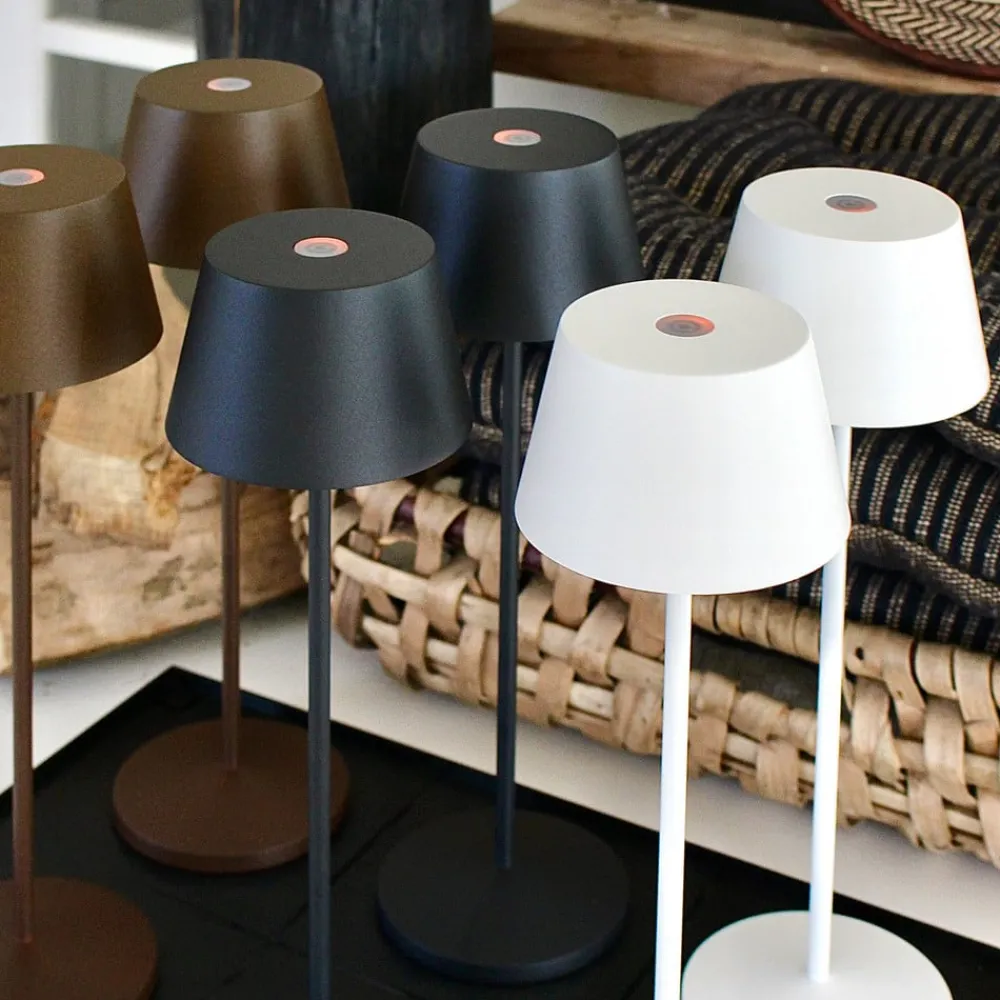 LOOM DESIGN Dekorationsbelysning|Bordlamper > Modi LED-terrasselampe, corten