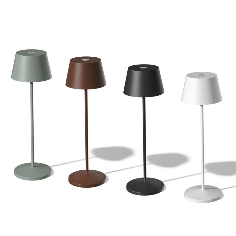 LOOM DESIGN Dekorationsbelysning|Bordlamper > Modi LED-terrasselampe, corten
