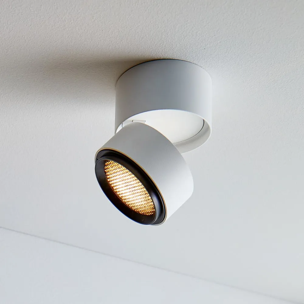 Loftlamper ^ LOOM DESIGN Ray LED-loftspot Ø9,3cm 13W hvid