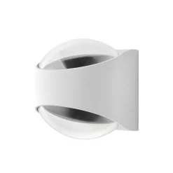 LOOM DESIGN Terrassebelysning > Saga udendørs LED-væglampe op/ned hvid