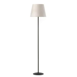 ONLI Gulvlamper|Gulvlamper > Loris gulvlampe, sort, sandbeige skærm