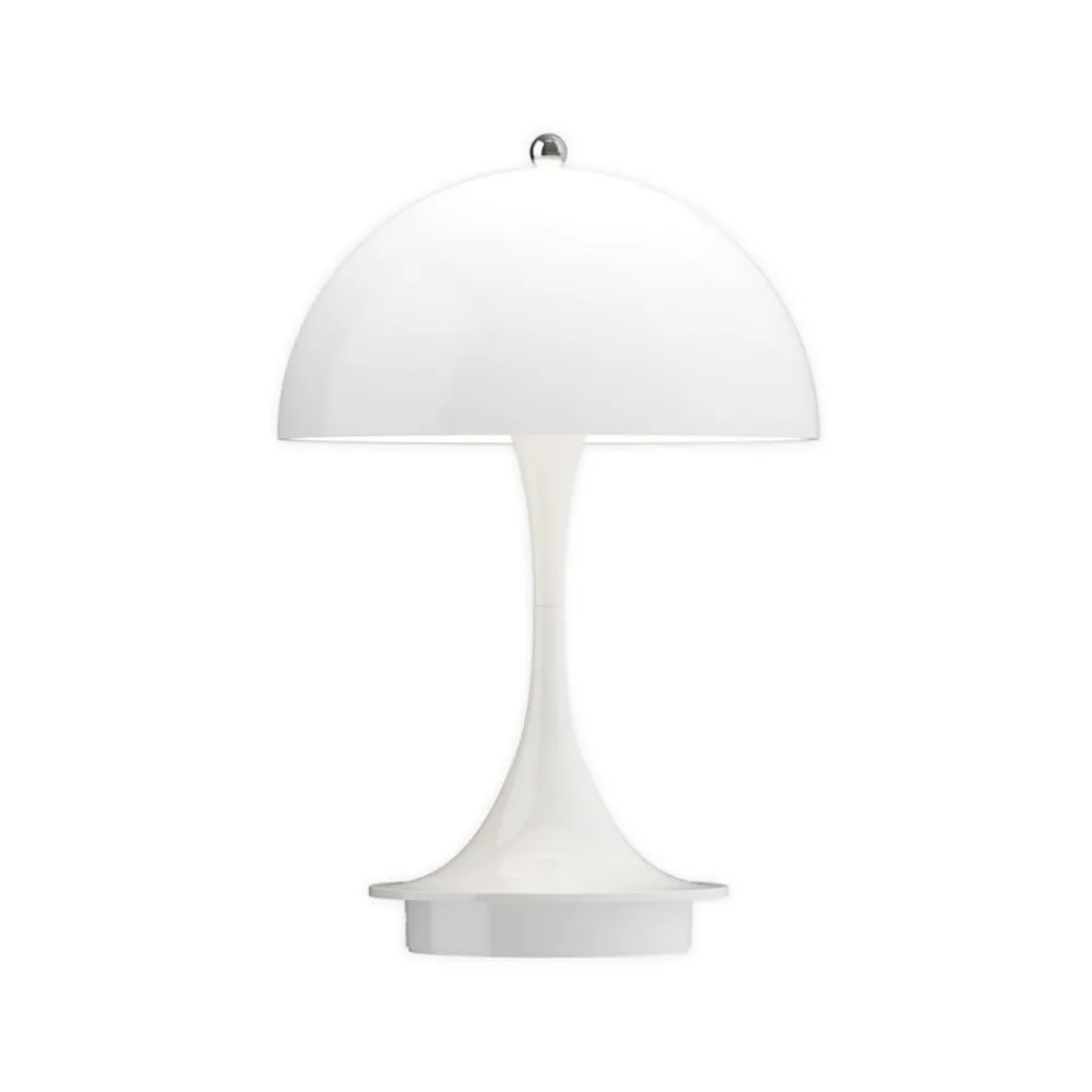 Louis Poulsen Dekorationsbelysning > Akku-lampe Panthella PORTABLE 160 V3 opal hvid