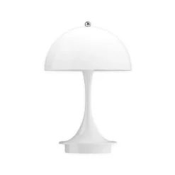 Louis Poulsen Dekorationsbelysning > Akku-lampe Panthella PORTABLE 160 V3 opal hvid