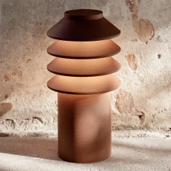 Louis Poulsen Sokkellamper > Bysted 25 Plade/Adapter corten 930