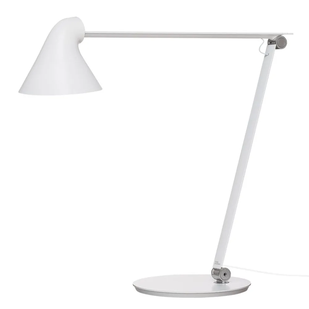 Bordlamper ^ Louis Poulsen NJP bordlampe, fod, 3.000 K mørkegrå