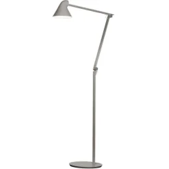 Louis Poulsen Gulvlamper|Gulvlamper > NJP LED-gulvlampe, 2.700 K, lysegrå