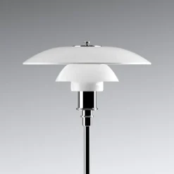 Louis Poulsen Gulvlamper|Gulvlamper > PH 3 1/2-2 1/2 gulvlampe, krom