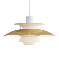 Louis Poulsen Pendellamper > PH 5 Mini Messing hængelampe Ø 30 cm