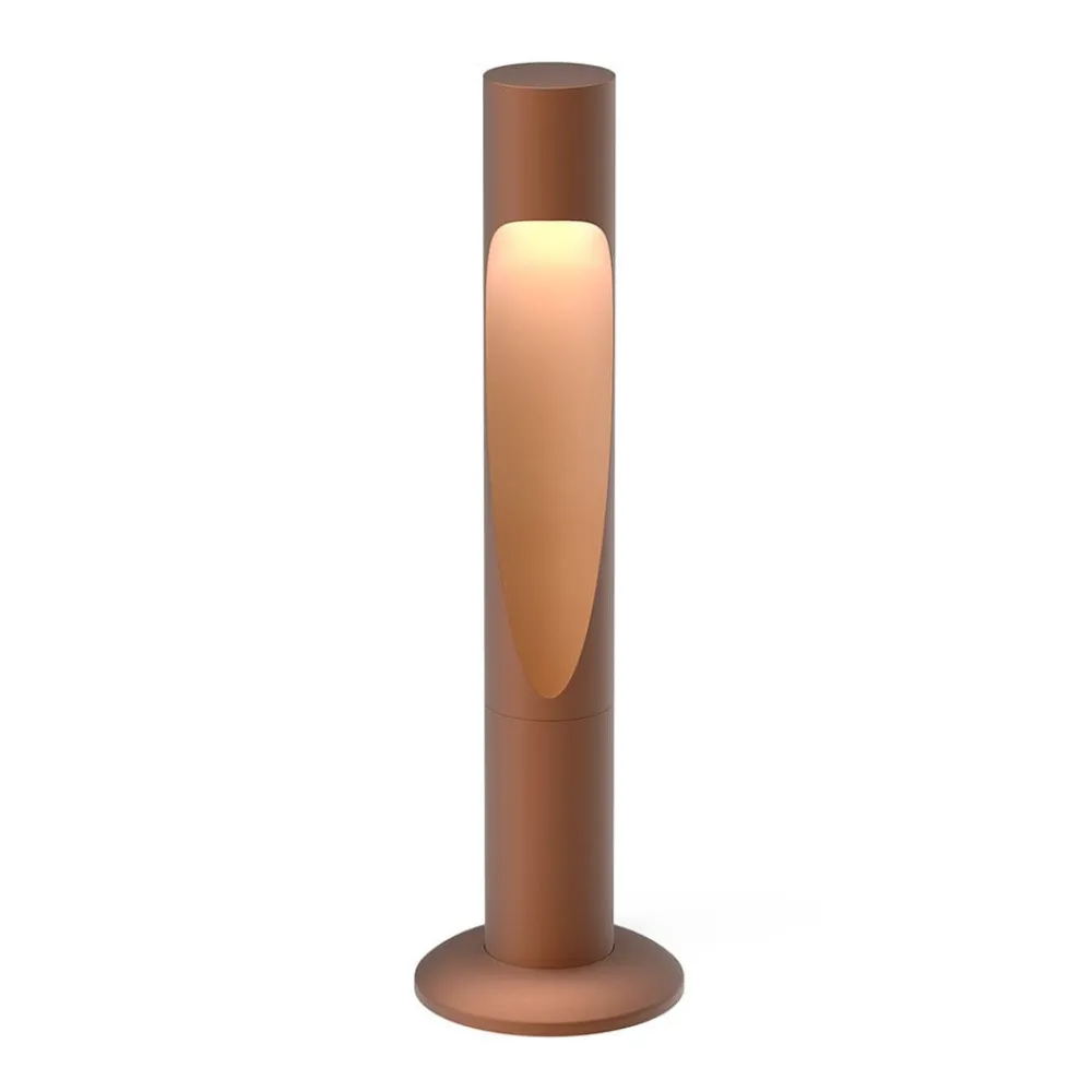 Louis Poulsen Sokkellamper > sokkellampe Flindt, 930, corten 35 cm base 24 V