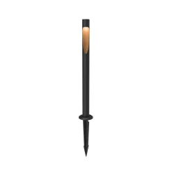 Louis Poulsen Gadebelysning > vejlampe Flindt 840 70 cm sort jordstik 24 V