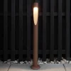 Louis Poulsen Gadebelysning > vejlampe Flindt, 927, corten 70 cm base 24 V