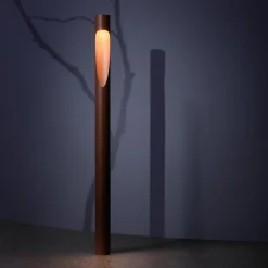 Louis Poulsen Gadebelysning > vejlampe Flindt, 927, corten 70 cm base 24 V