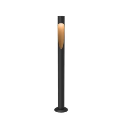 Gadebelysning ^ Louis Poulsen vejlampe Flindt, 927 sort 70 cm base 24 V