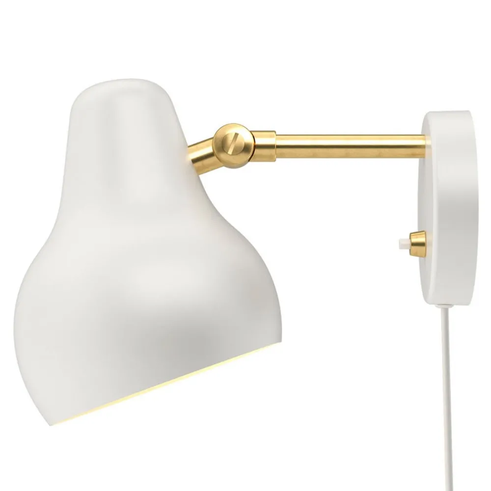 Louis Poulsen Væglamper|Væglamper > VL38 designer LED-væglampe, hvid
