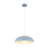 Globo Pendellamper|Pendellamper > Lowe pendellampe, blå mat, Ø 38 cm, metal