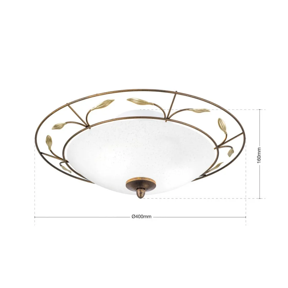 ORION Loftlamper|Loftlamper > Luca loftlampe med scavo-glas
