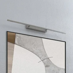 Gang|Væglamper ^ Lucande Alexis LED-gallerilampe 118 cm, mat nikkel