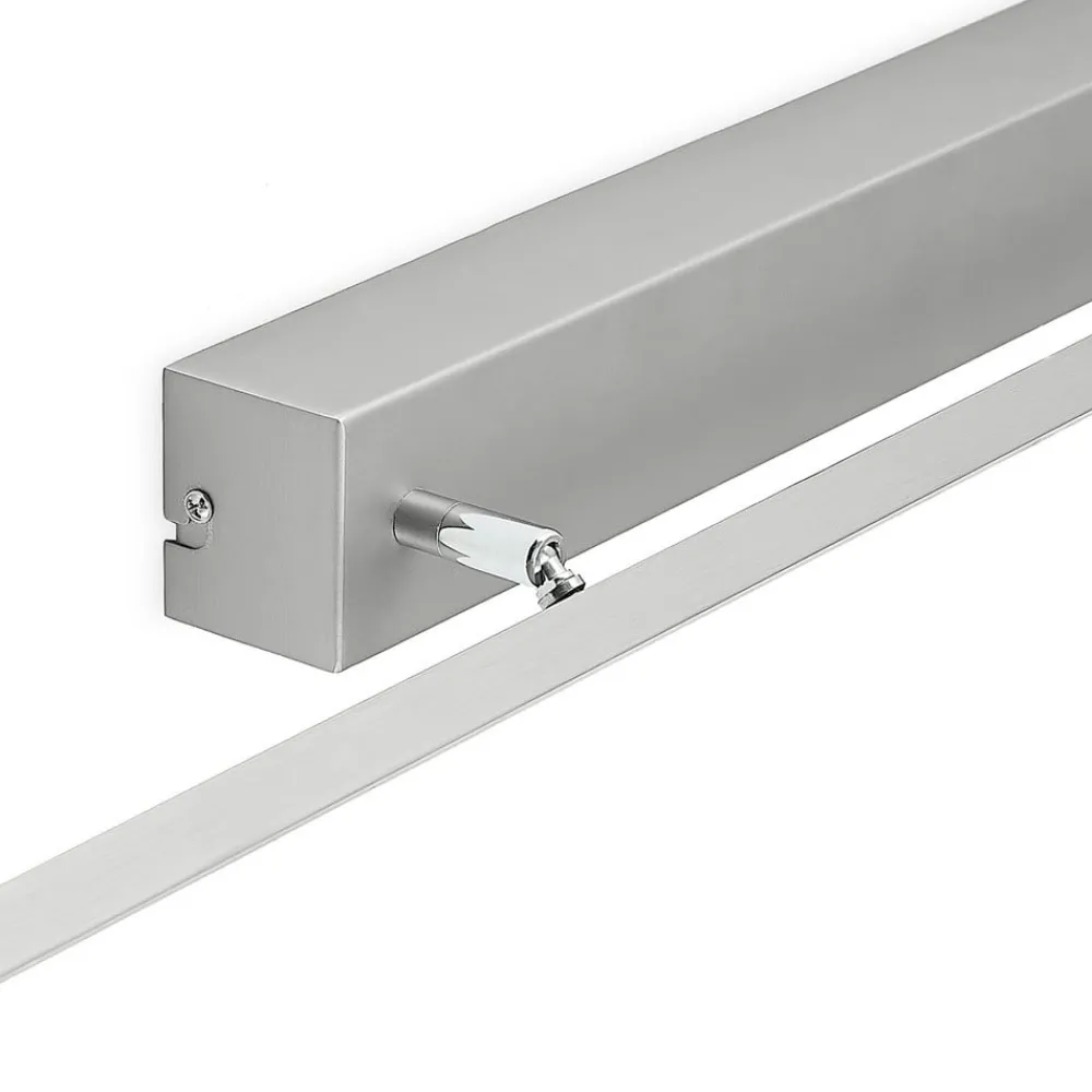 Gang|Væglamper ^ Lucande Alexis LED-gallerilampe 118 cm, mat nikkel