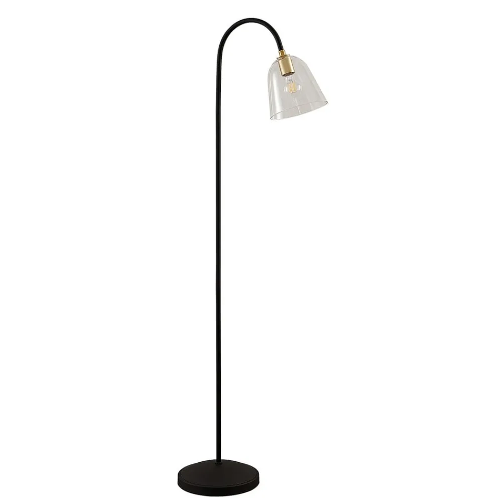 Lucande Gulvlamper|Gulvlamper > Anjita gulvlampe, glasskærm