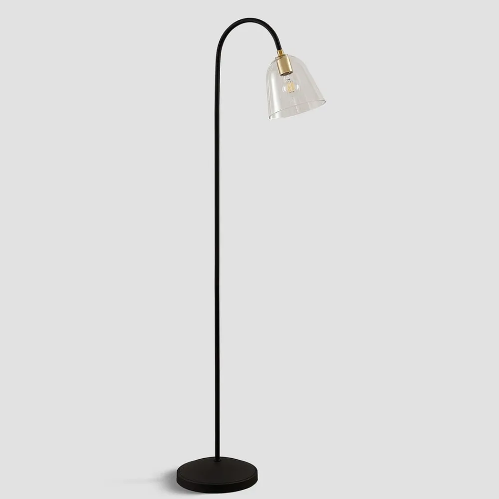 Lucande Gulvlamper|Gulvlamper > Anjita gulvlampe, glasskærm