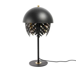 Lucande Bordlamper > Aparas bordlampe bladlook, sort-guld
