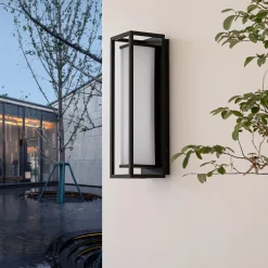 Lucande Terrassebelysning|Væglamper > Banetti udendørs LED-væglampe, 50 cm
