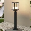 Lucande Gadebelysning > Berenike 60 cm vejlampe, mørkegrå, metal, GX53