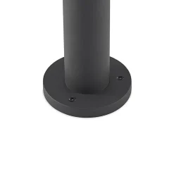 Lucande Gadebelysning > Berenike 60 cm vejlampe, mørkegrå, metal, GX53