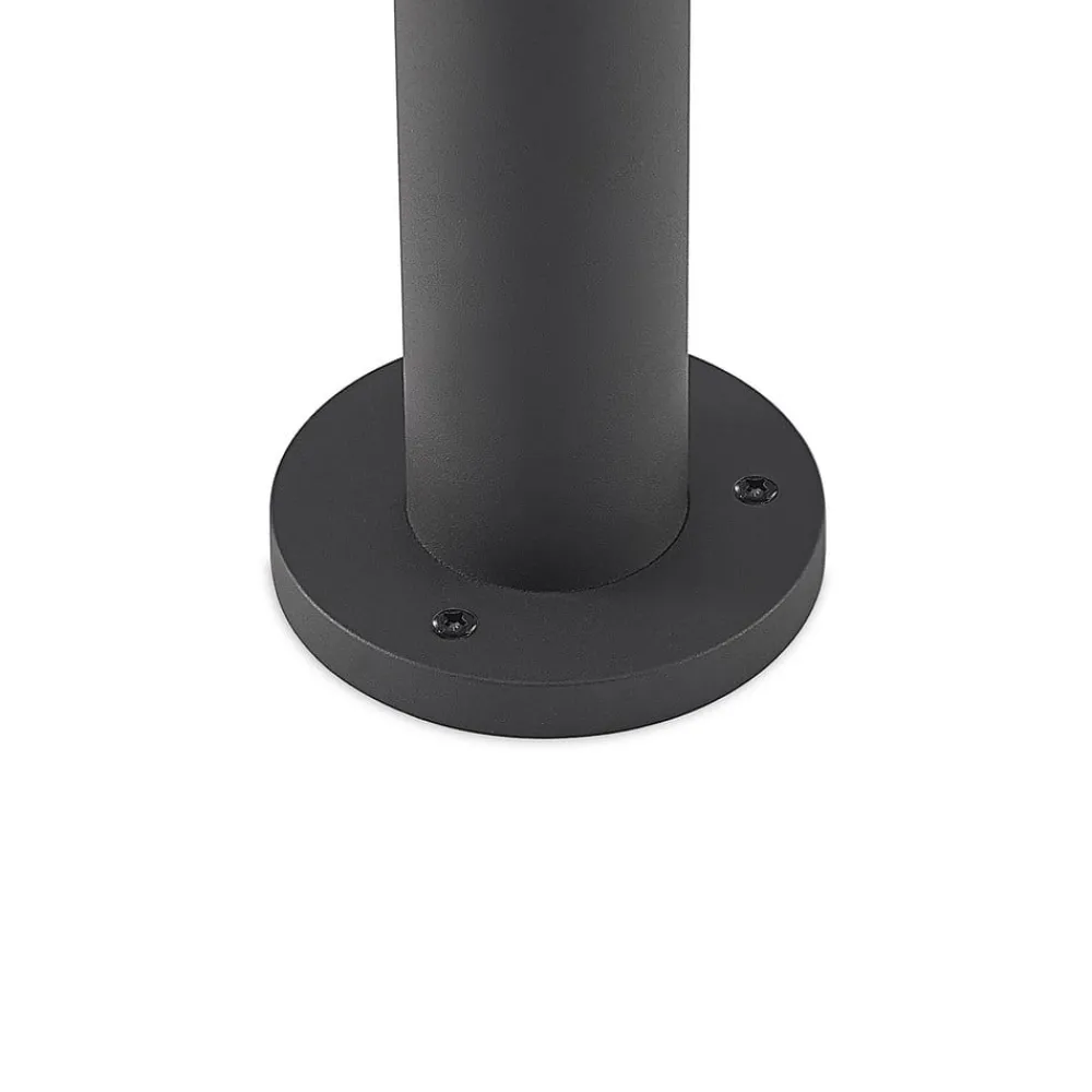 Lucande Gadebelysning > Berenike 60 cm vejlampe, mørkegrå, metal, GX53
