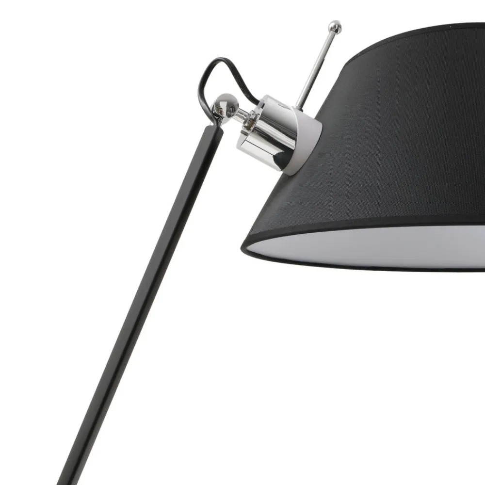 Bordlamper ^ Lucande bordlampe Dansari, sort, metal, justerbar