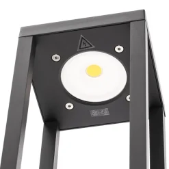 Terrassebelysning|Gadebelysning ^ Lucande Carlota LED-vejlampe, antracit, 65 cm, metal