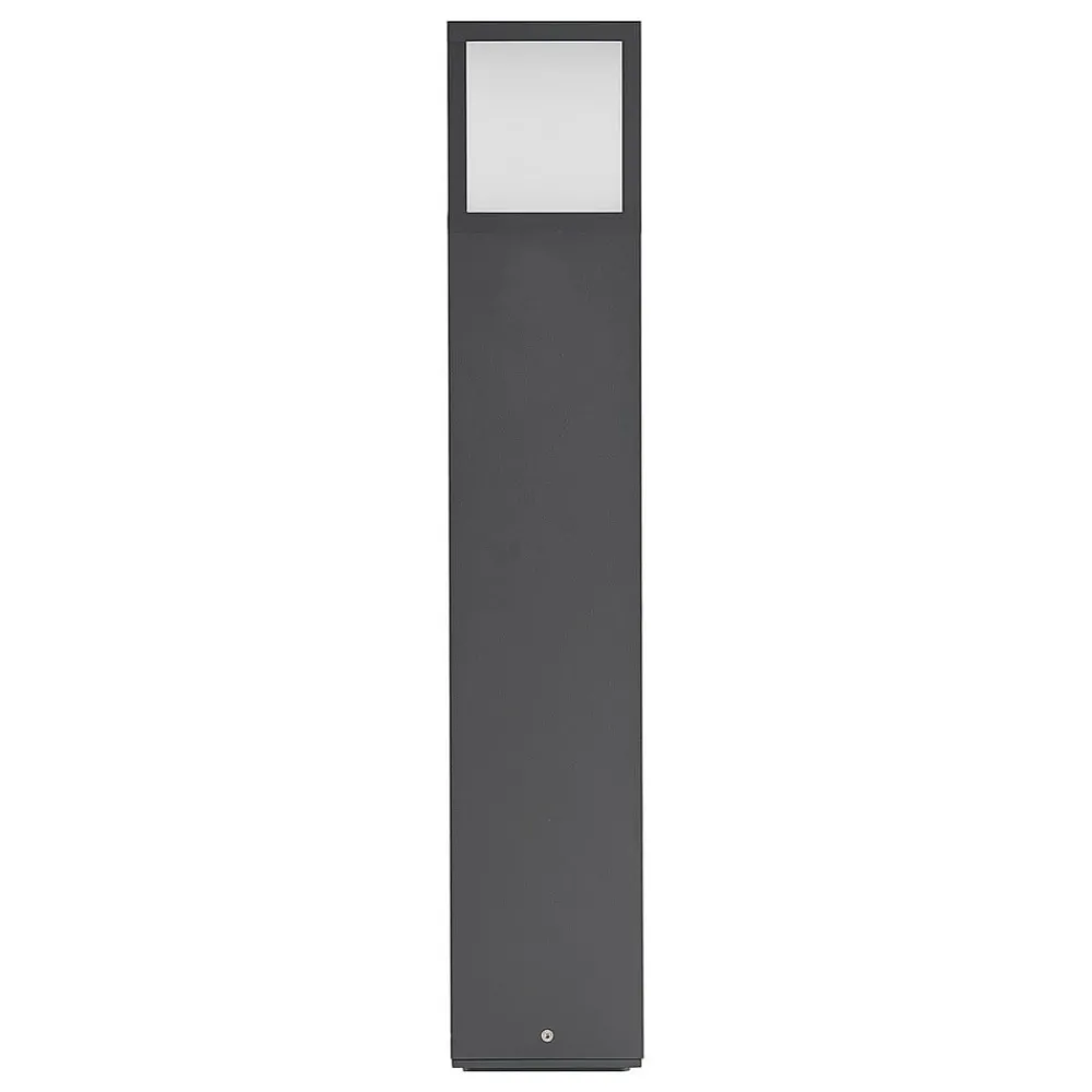 Lucande Terrassebelysning|Gadebelysning > Dewari vejlampe, E27, 65 cm, mørkegrå, IP54