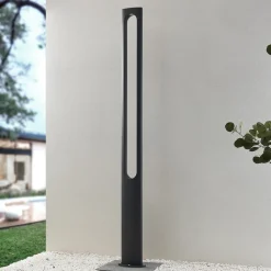 Lygtepæle ^ Lucande Dovino LED-lygtepæl, 200 cm