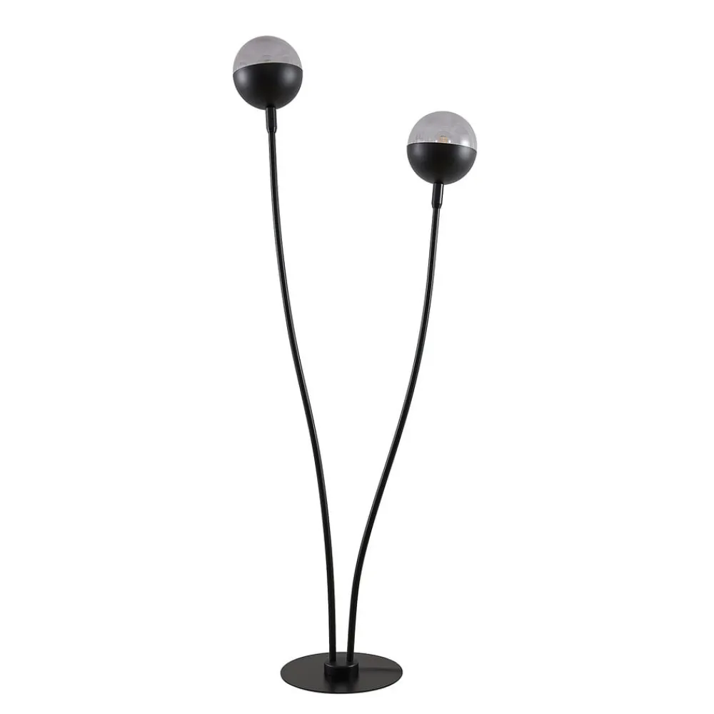 Gulvlamper ^ Lucande Dustian gulvlampe, 2 lyskilder