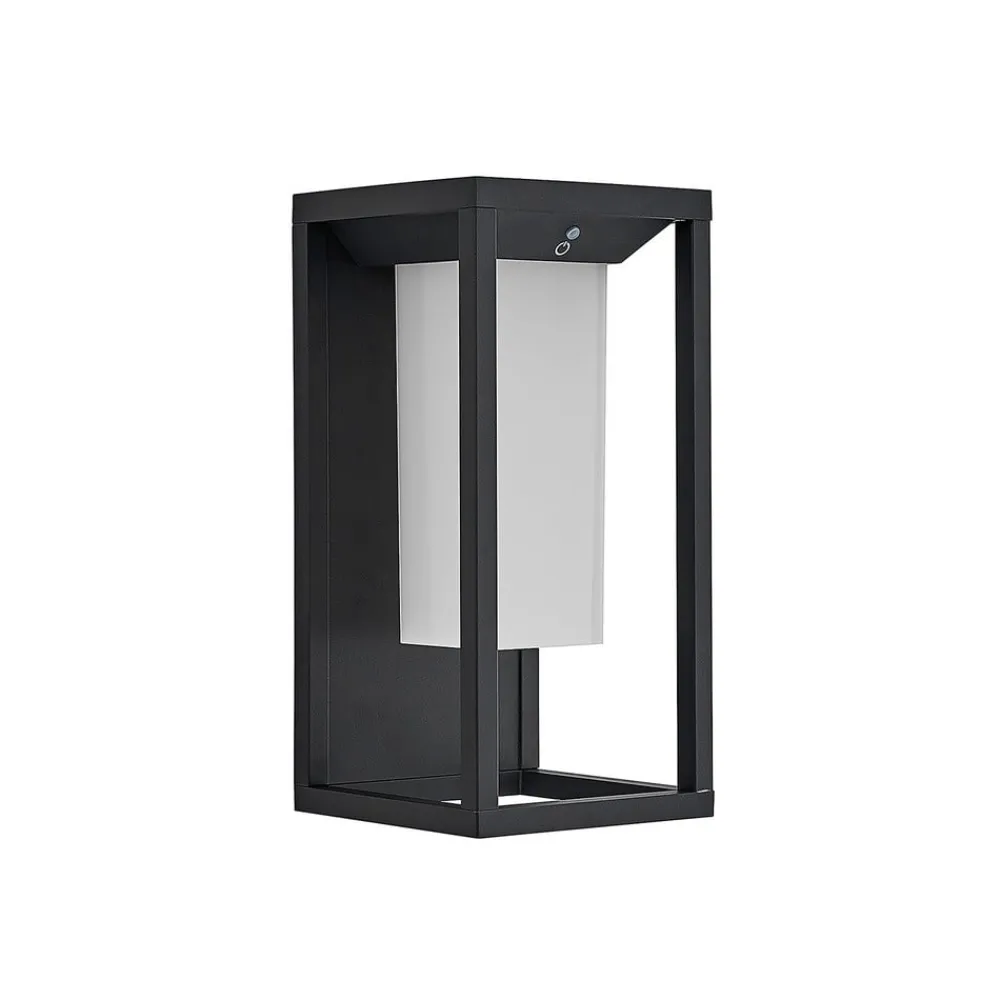 Solcellelamper ^ Lucande Eliel LED-solcellevæglampe