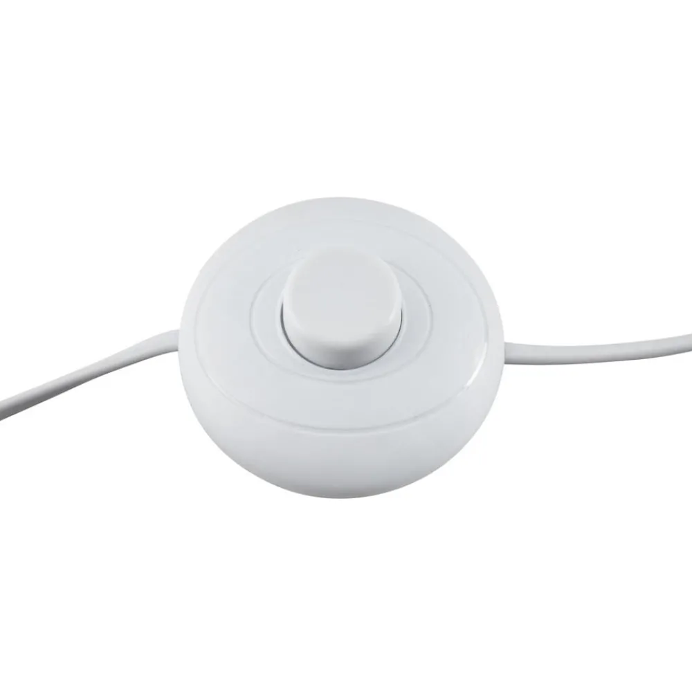 Lucande Gang|Pendellamper > Ellorin gulvlampe, hvid, træ, Ø 47,5 cm, E27