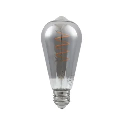 Lucande Dæmpbar Led-Pære|Filament Pære > E27-pære ST64 4W 918 dæmpes titan, 2 stk