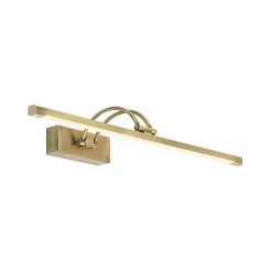 Lucande Gang|Pendellamper > Felena LED-gallerilampe, antik messing
