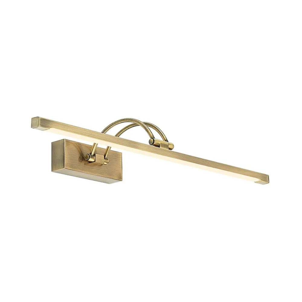 Lucande Gang|Pendellamper > Felena LED-gallerilampe, antik messing