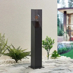 Lucande Terrassebelysning > Fiola sokkellampe, 60 cm, antracit, IP54